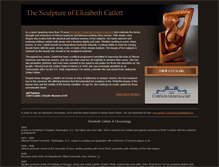 Tablet Screenshot of elizabethcatlett.net